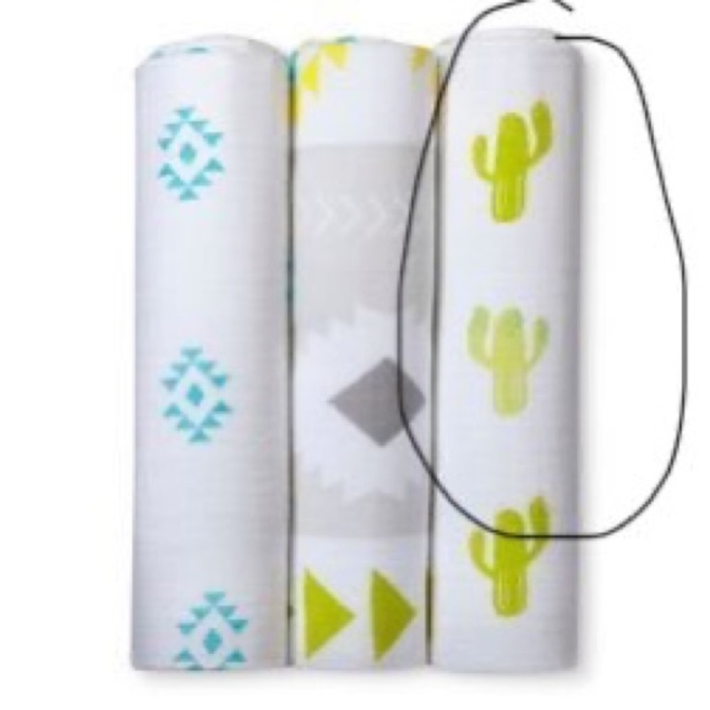 ISO Cloud Island Cactus Muslin Blanket